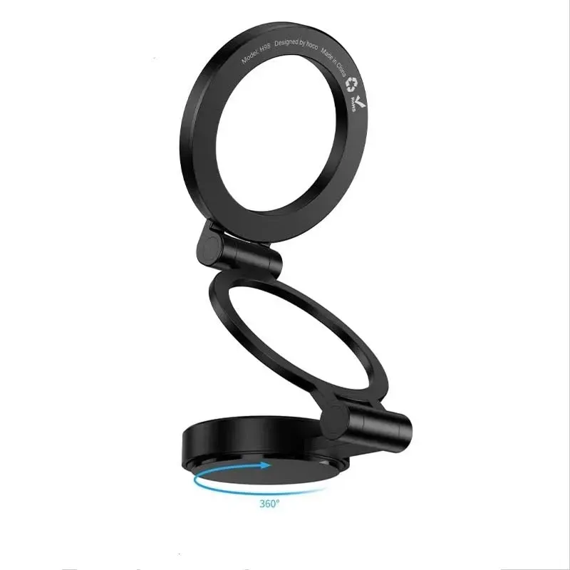 Hoco-H98-Rider-Folding-Ring-Magnetic-Car-Holder-Black-First-Help-Tech-2.webp