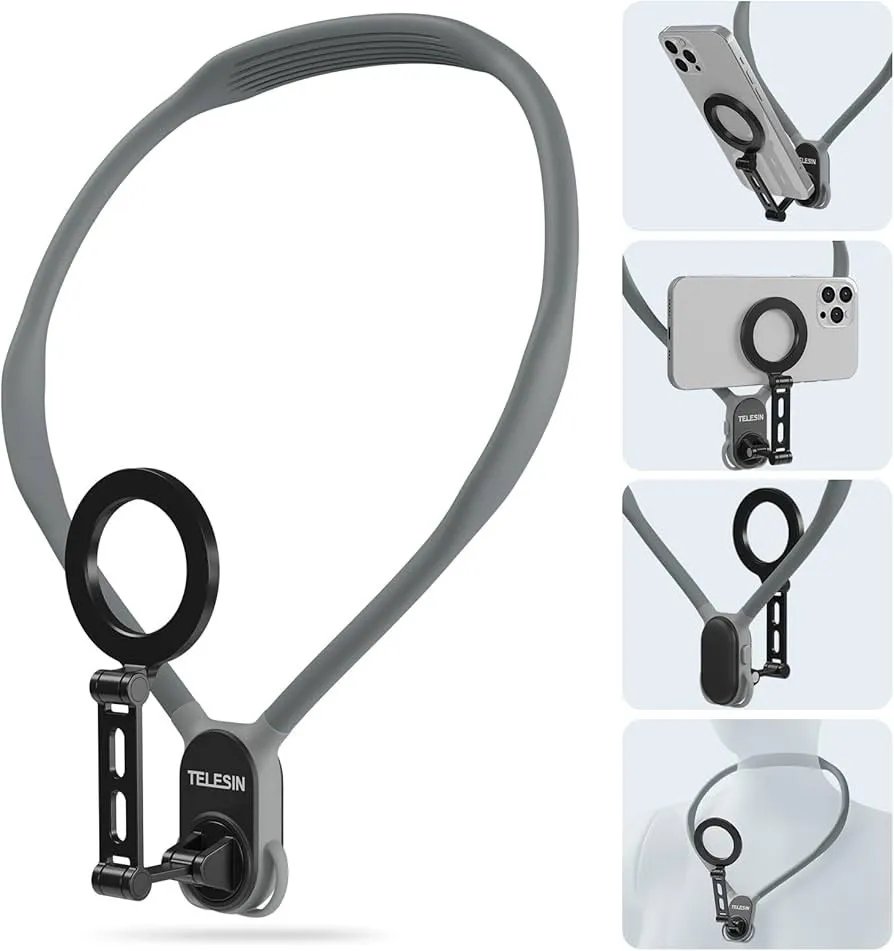 Telesin Smartphone Magnetic Neck Holder MNM-001-B