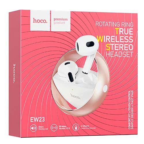 Hoco EW23 Rotating Ring True Wireless Stereo Headset