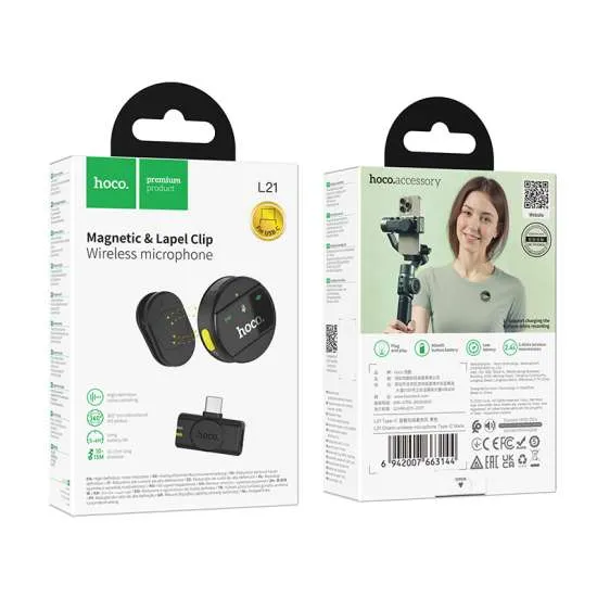Hoco Type-C wireless microphone ENC - L21